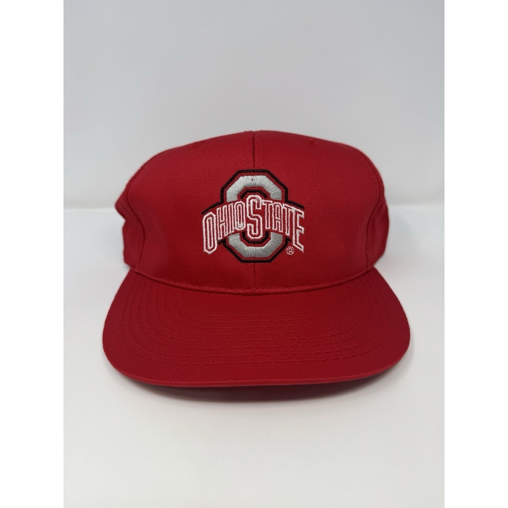 Ohio State University Buckeyes Strapback Hat Cap Unisex NCAA Red